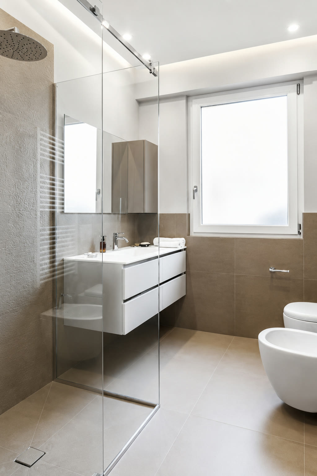 Bagno moderno ristrutturato