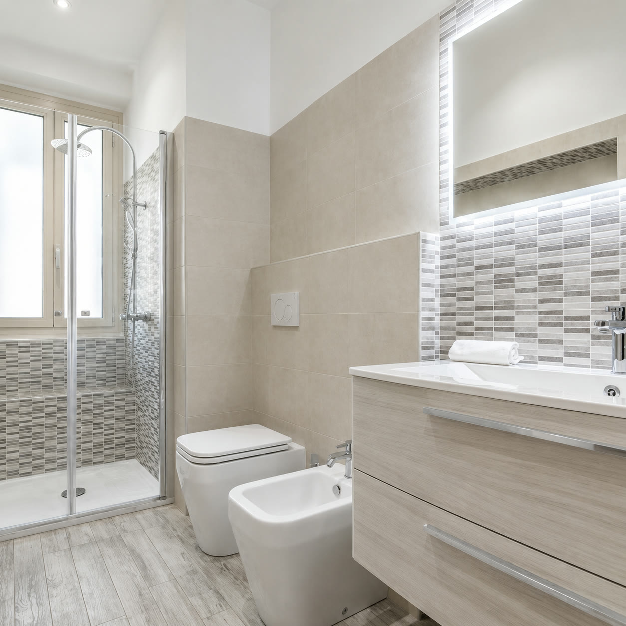 Bagno ristrutturato chiavi in mano